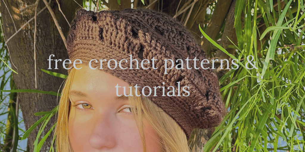 Free Crochet Patterns and Tutorials Banner