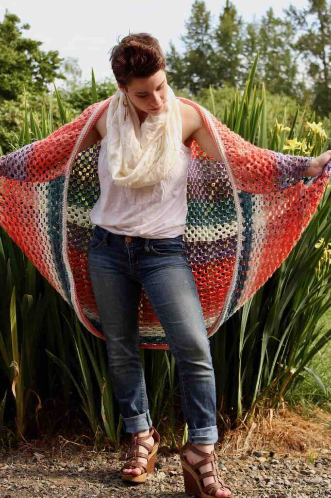 Boho Goddess Crochet Cardigan