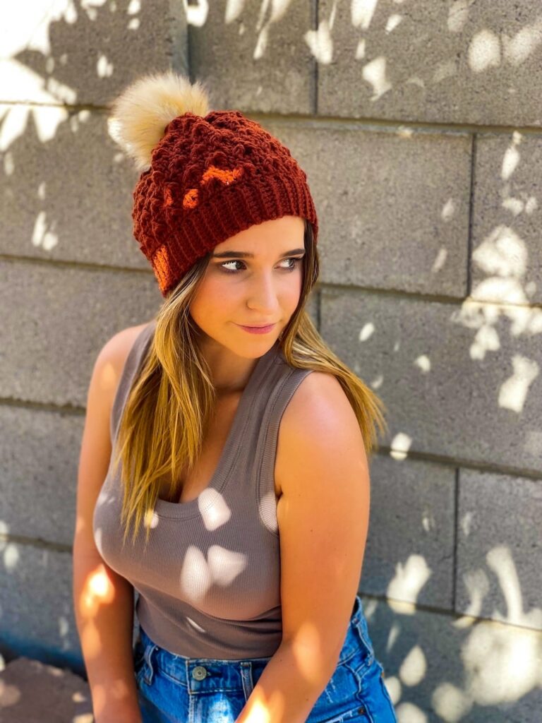 Crochet Beanie Pattern by Itchin' for some Stitchin'