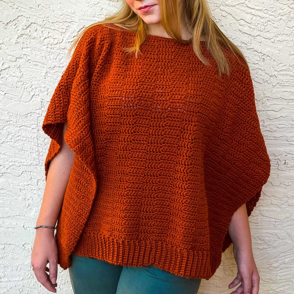 Pennington Crochet Poncho Pattern