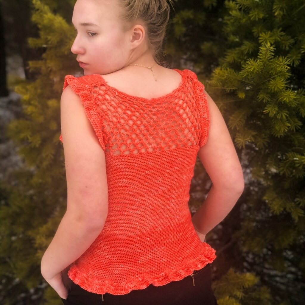 Vesna Ruffle Top