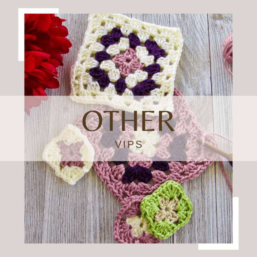 Crochet appliques, stitch tutorials, motifs, squares and more.