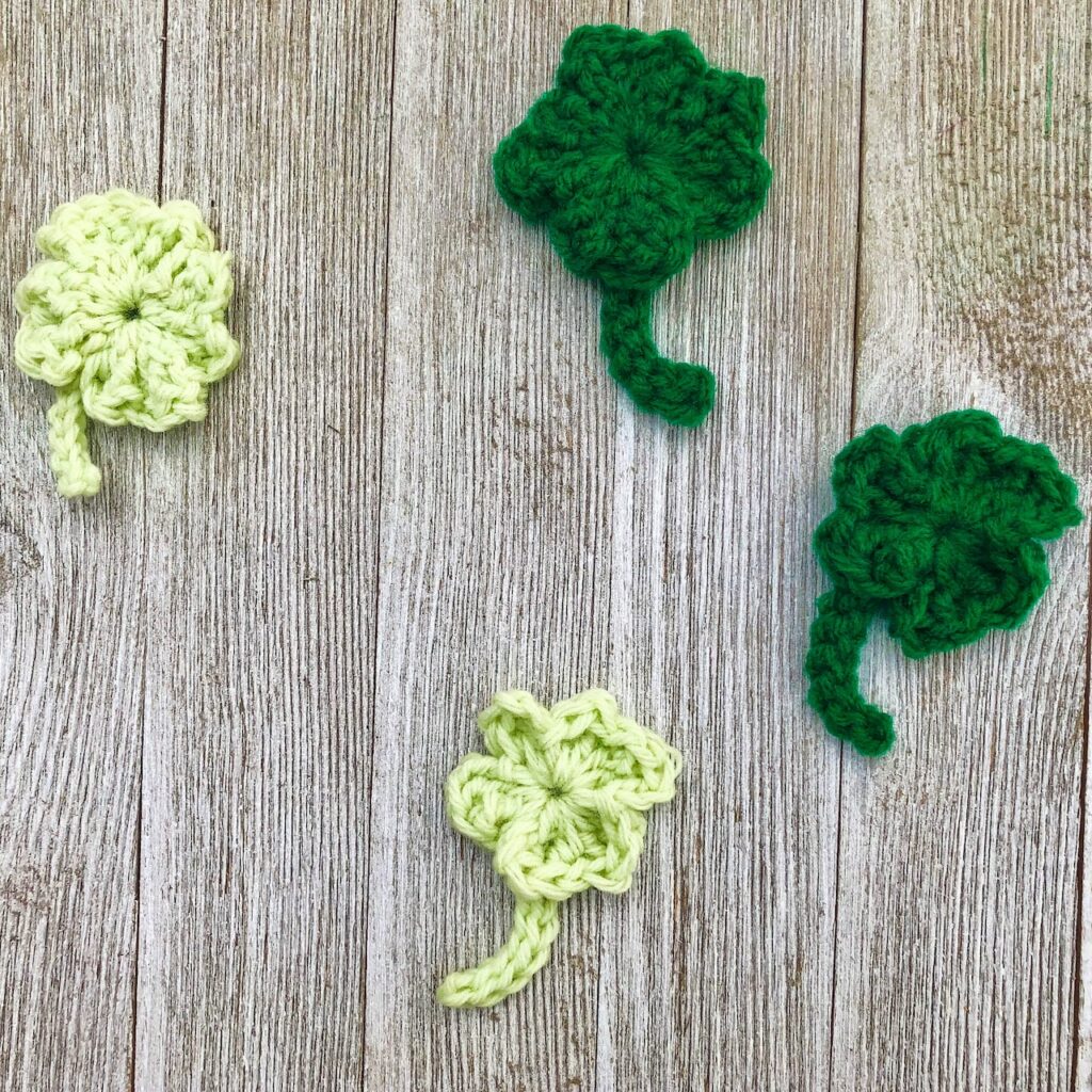 Basic Crochet Shamrock Applique