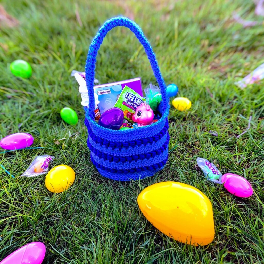 Easy Crochet Easter Basket