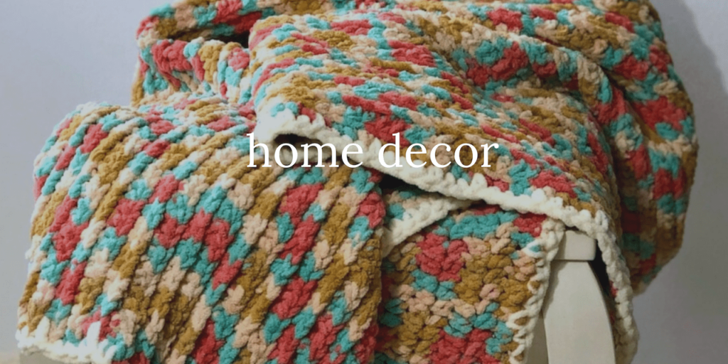 Crochet Home Decor Button
